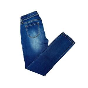 M Jeans Maurices High Rise Skinny Dark Wash Womens Blue Jeans M